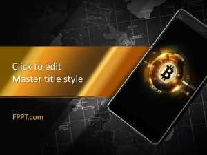 Black Blockchain PowerPoint Template