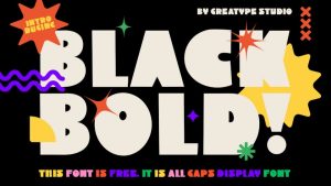 Black Bold Font › Fontesk