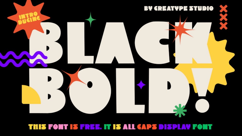Black Bold Font › Fontesk
