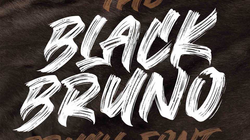 Black Bruno Font › Fontesk