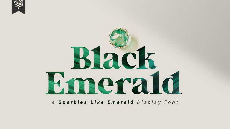 Black Emerald Font › Fontesk