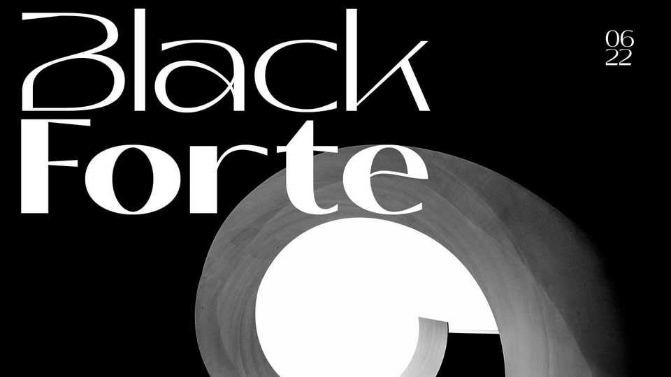 Black Forte Font › Fontesk