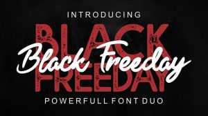 Black Freeday Font › Fontesk