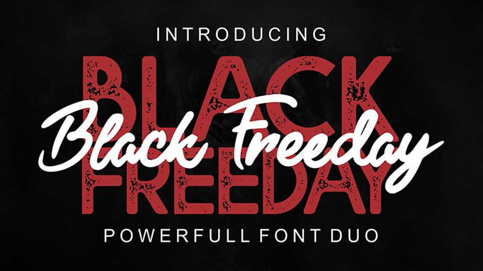 Black Freeday Font › Fontesk