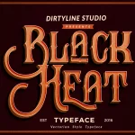 Black Heat Font