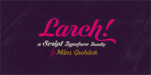 Black Larch Font