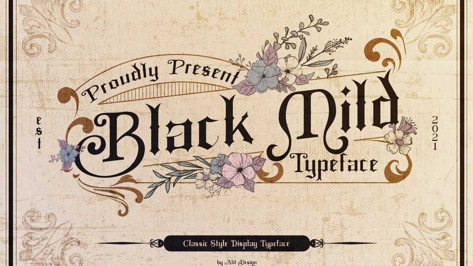 Black Mild Font › Fontesk