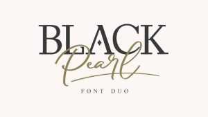 Black Pearl Font Duo › Fontesk