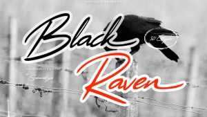 Black Raven Font › Fontesk