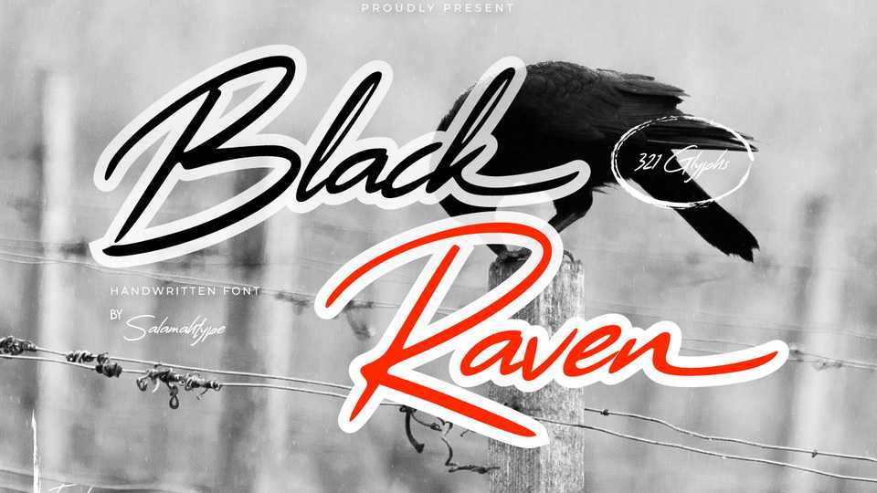 Black Raven Font › Fontesk