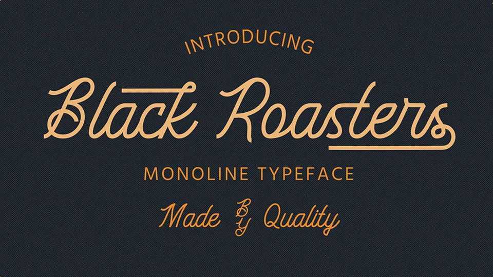 Black Roasters Font › Fontesk