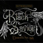 Black Savior Victorian Retro Font
