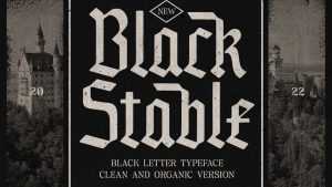 Black Stable Font › Fontesk