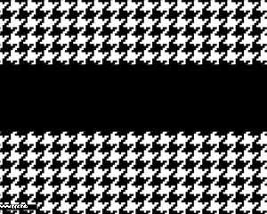 Black & White Pattern PowerPoint Template