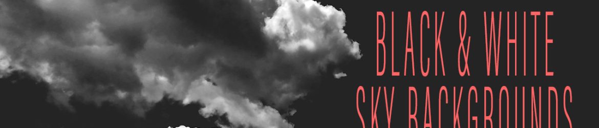Black & White Sky Backgrounds