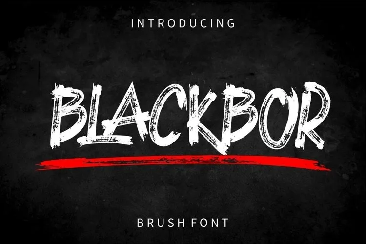 BLACKBOR Font – Fonte Grátis BLACKBOR Font