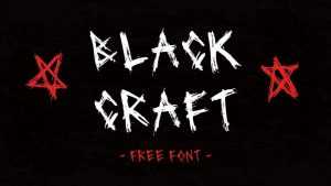 Blackcraft Font › Fontesk