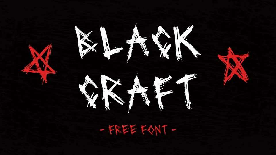 Blackcraft Font › Fontesk