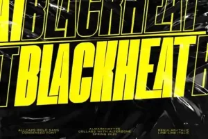 Blackheat Sans Serif Font
