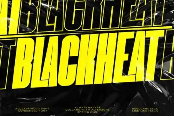 Blackheat Sans Serif Font