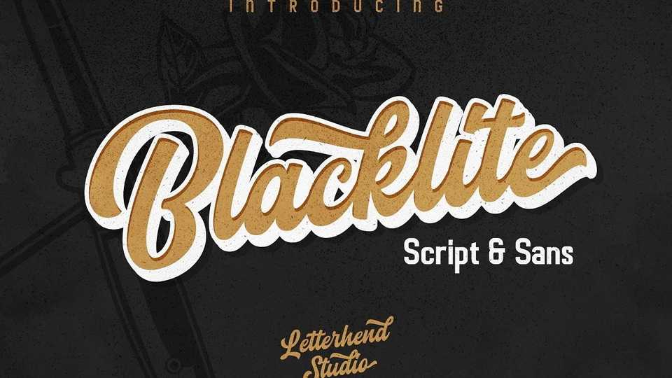 Blacklite Script Font › Fontesk