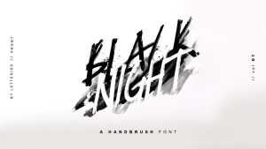 Blacknight Font › Fontesk