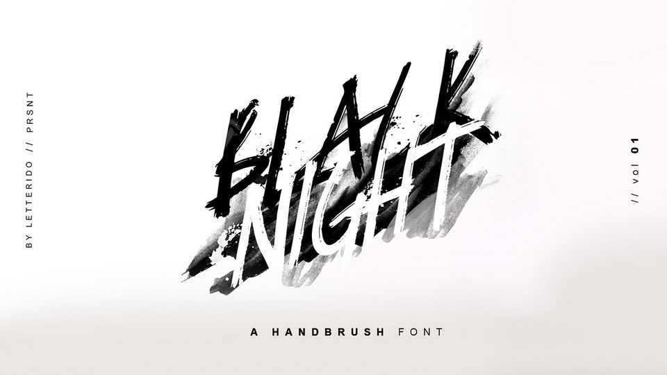Blacknight Font › Fontesk