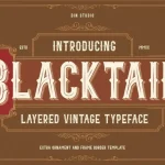 Blacktail Blackletter font - Fonte Grátis Blacktail Blackletter font
