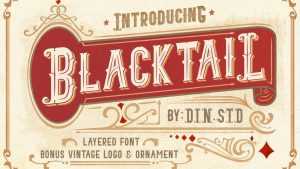 Blacktail Font › Fontesk