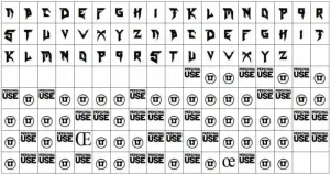 Blade font