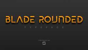 Blade Rounded Font › Fontesk