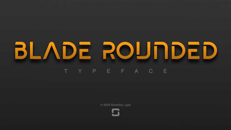 Blade Rounded Font › Fontesk