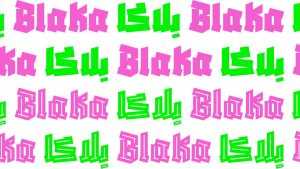 Blaka Font › Fontesk
