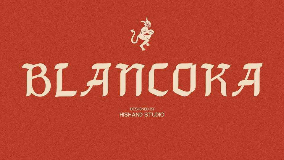 Blancoka Font › Fontesk