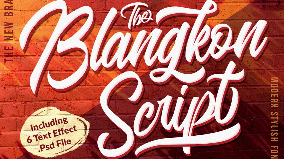 Blangkon Script Font › Fontesk