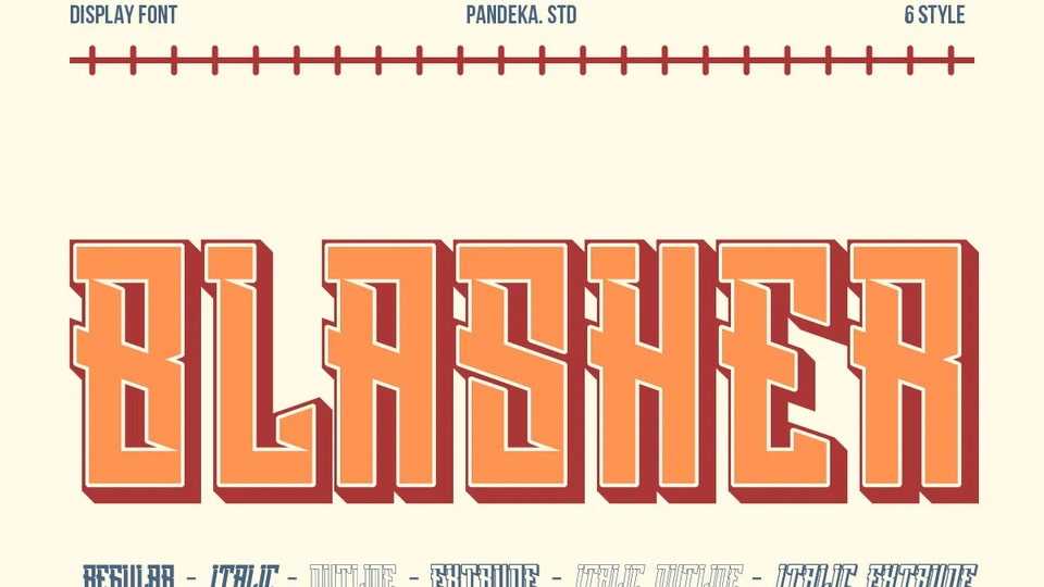 Blasher Font › Fontesk