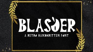 Blasqer Font › Fontesk