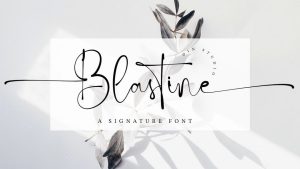Blastine Font › Fontesk