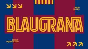 Blaugrana Font › Fontesk
