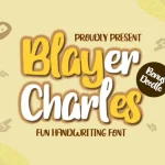 Blayer Charles - Playful Font