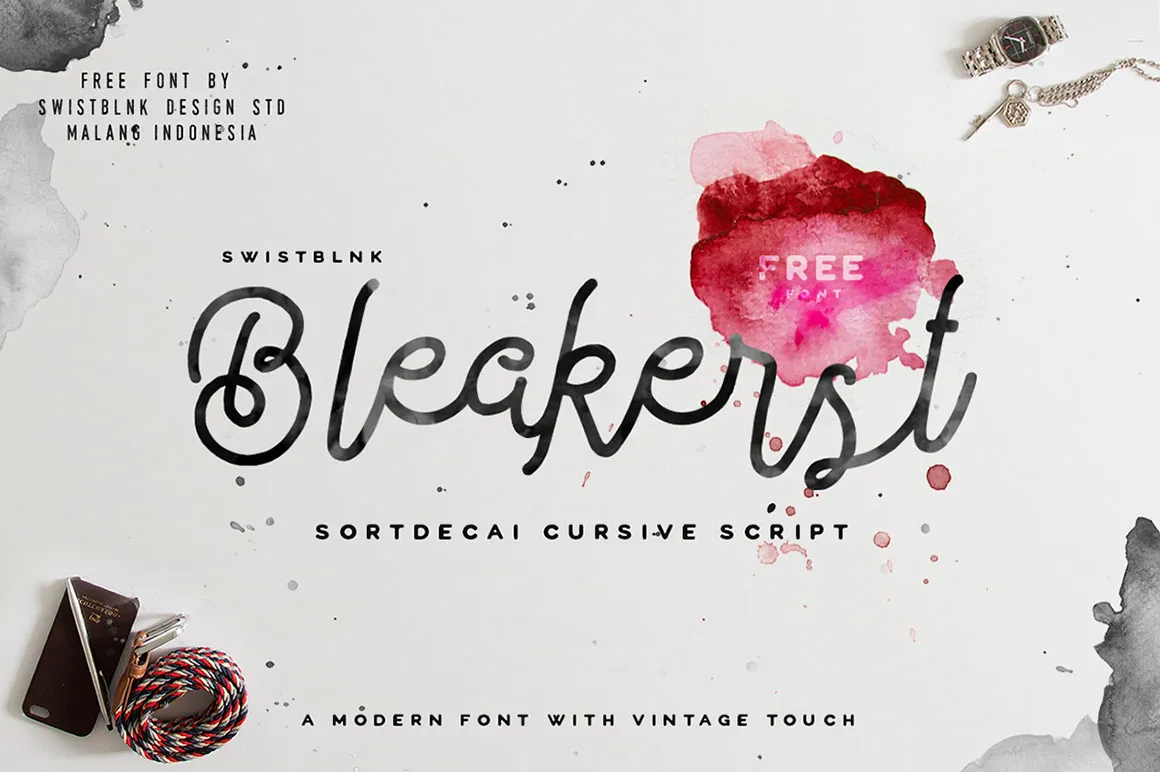 Bleakerst Script Font