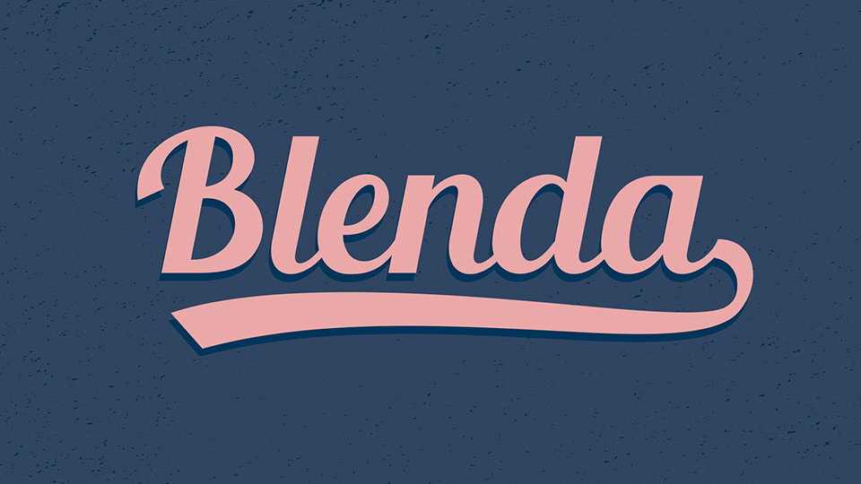 Blenda Script › Fontesk