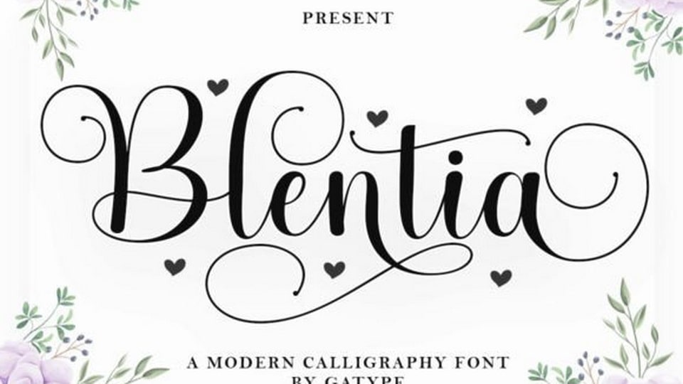 Blentia Font › Fontesk