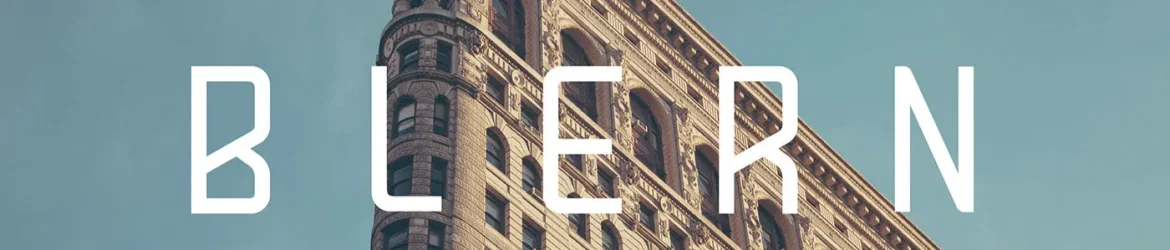 Blern Typeface