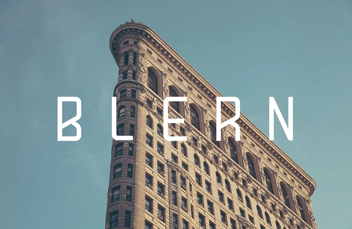 Blern Typeface