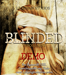 Blinded Font