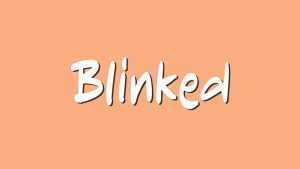 Blinked Font › Fontesk