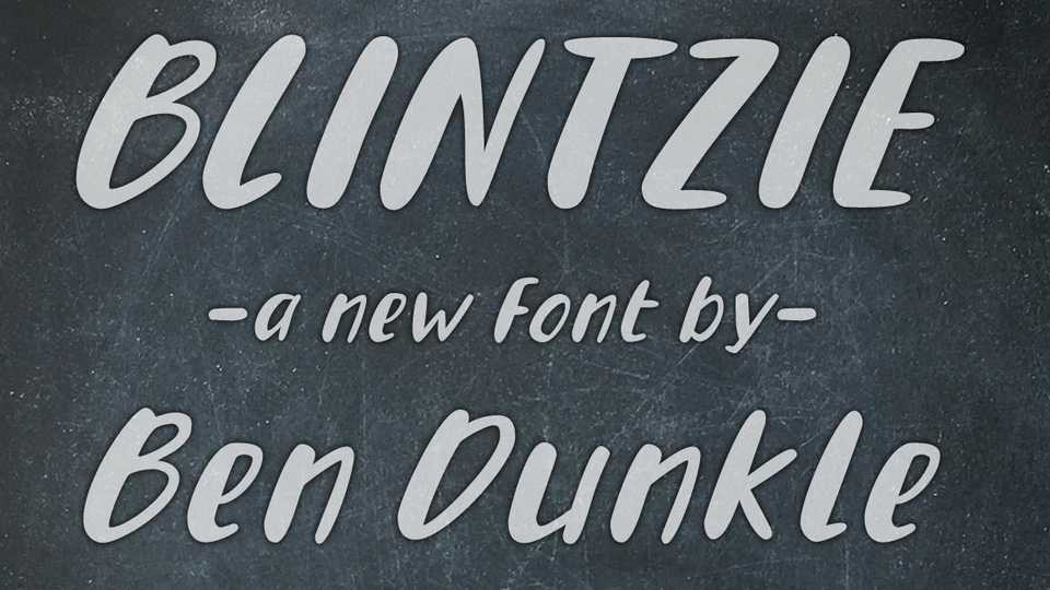 Blintzie Font › Fontesk