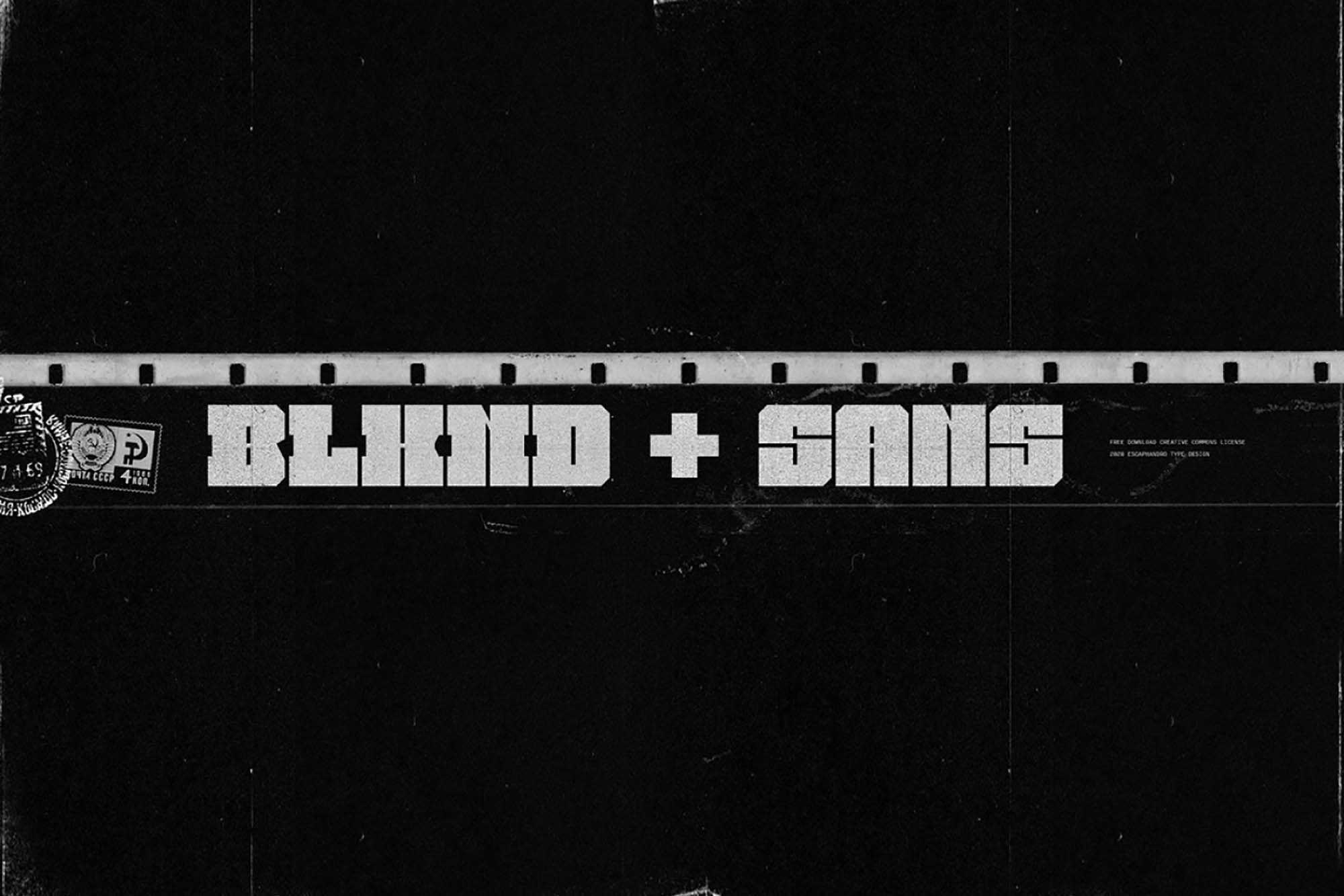 BLKND Free Display Font