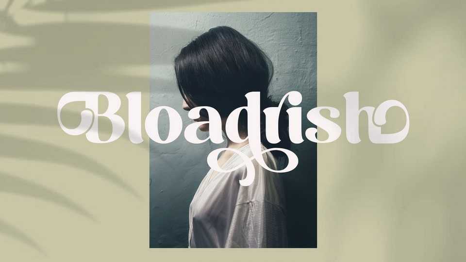 Bloadrish Font › Fontesk